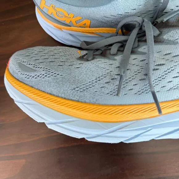 HOKA ONE ONE Clifton 8 Men's Running Shoes Goblin Blue/Mountain Spring Size 11 D - Picture 13 of 14